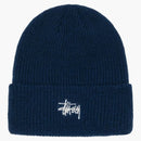 Stussy Basic Cuff Beanie Blueberry