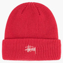 Stussy Basic Cuff Beanie Hot Pink
