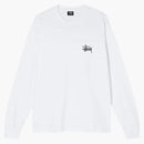 Stussy Basic Long Sleeve Tea White