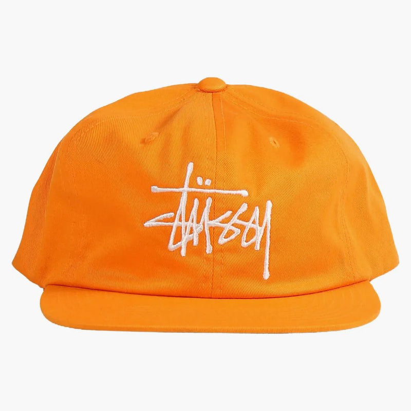 Stussy Basic Brapback Cap Orange