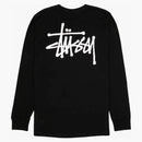 Stussy Basic Stussy Pigment Dyed L/S T-shirt Black