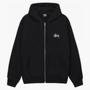 Stussy Basic Stussy Zip Hoodie Black