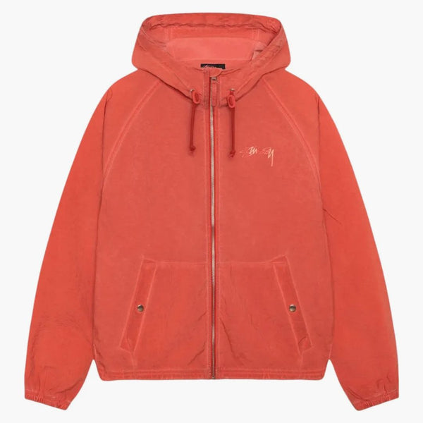 Stussy Beach Garment Dyed Shell Red