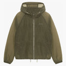 Stussy Beach Ripstop Transparent Shell Jacket Olive