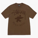Stussy Beach Roots Pigment Dyed Tee Brown