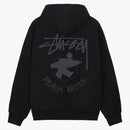 Stussy Beach Roots Zip Hoodie Black