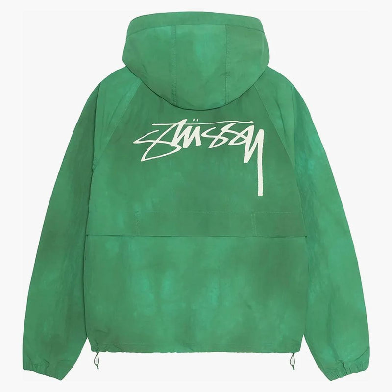 Stussy Beach Wave Dye Shell Jacket Pine