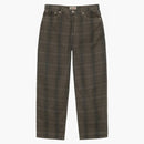 Stussy Big Ol' Canvas Jean Plaid Olive