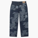Stussy Big Ol 'Denim City Link Jean One Wash
