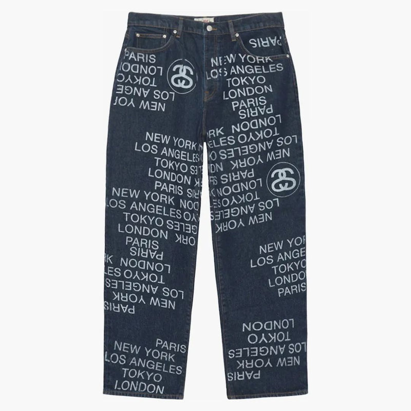Stussy Big Ol' Denim City Link Jean One Wash