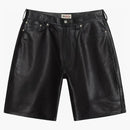 Stussy Big Ol' Leather Short Black