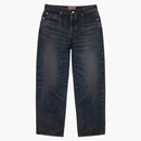 Stussy Big Ol 'Vintage Wash denim Jean Blue