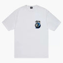 Stussy Born X Raized 8 Ball Tee White