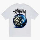 Stussy Born X Raized 8 Ball Tee White