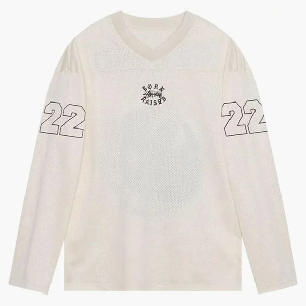 Crema di maglia da calcio nato a Stussy