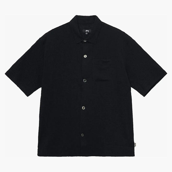 Camicia di orlo crinklede piatto di Stussy Boxy Bixy