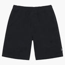 Stussy kartáčovaná pláž krátká černá