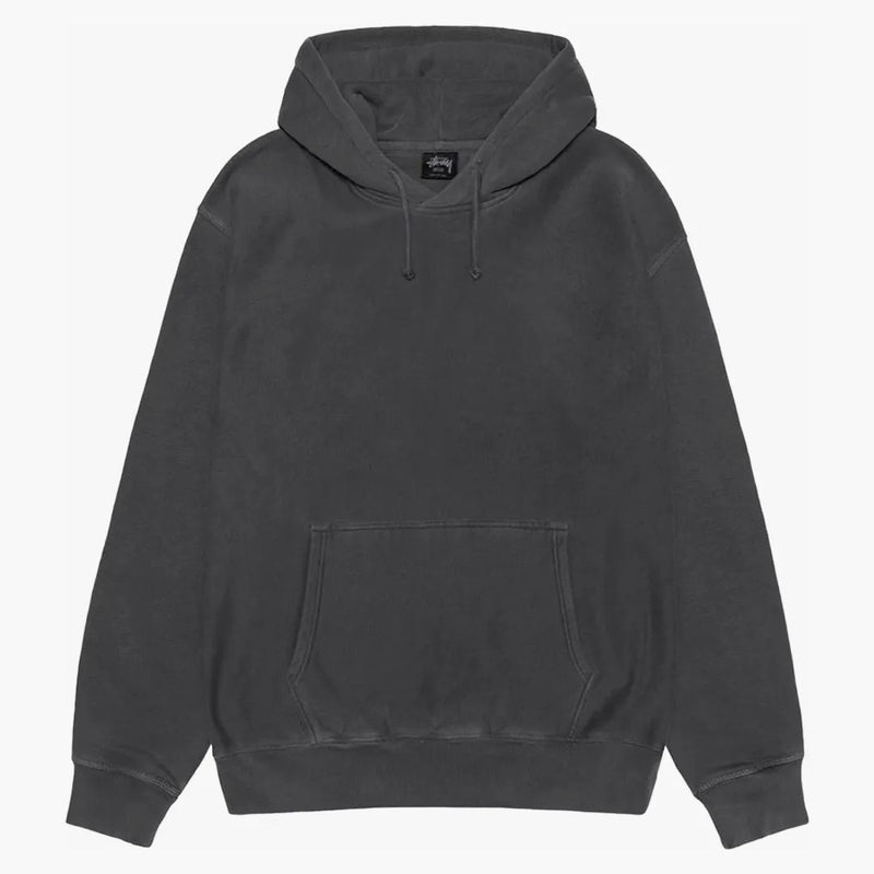 Stussy Buana Pigment färgad hoodie svart