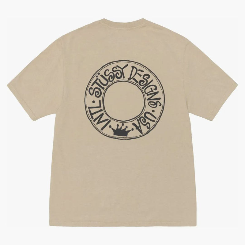 Stussy Buana Pigment färgat te khaki