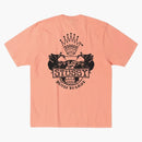 Stussy Built To Last Pigment Dyed Tee Sherbert