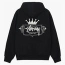 Stussy postavené pro poslední zip mikinu černou