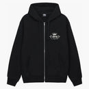 Stussy postavené pro poslední zip mikinu černou