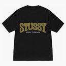 Stussy Burly Threads Pigment Dyed Tee Black