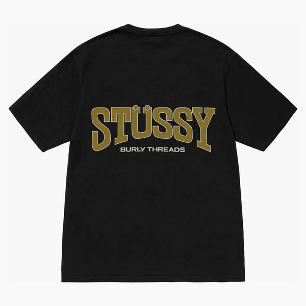 Stussy Burly Threads Pigment Dyed Tea Black