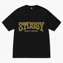 Stussy Burly Threads Pigment Dyed Tee Black
