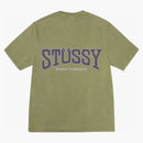 Stussy Burly Threads Pigment Dyed Tee Olive