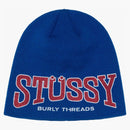 Stussy Burly Threads Skullcap Blue
