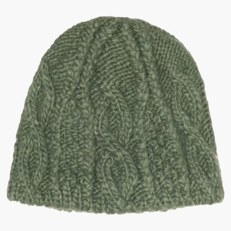 Stussy Cable Knit Skullcap Army