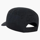 Stussy Cadet Helvetica Logo Cap Black