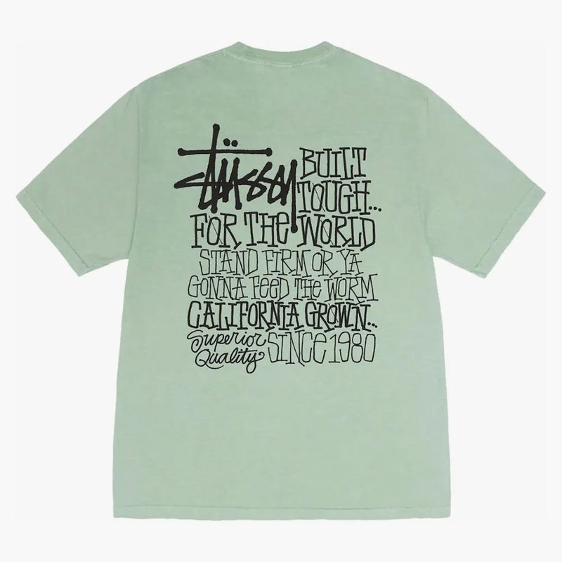 Stussy California Grown Pigment Dyed Tea Granite