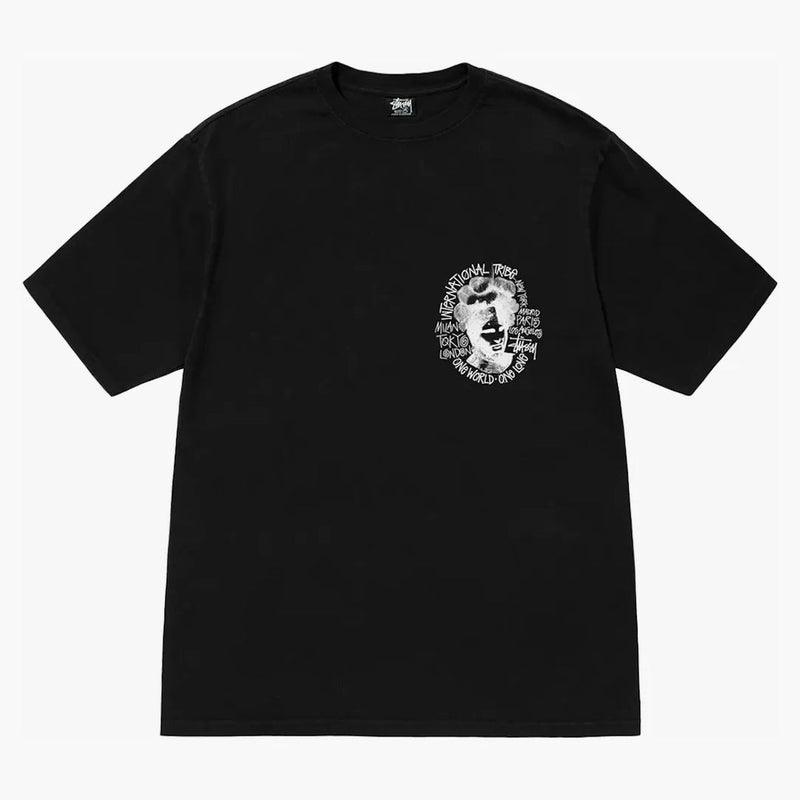 Stussy Camelot Pigment färgad t-shirt svart