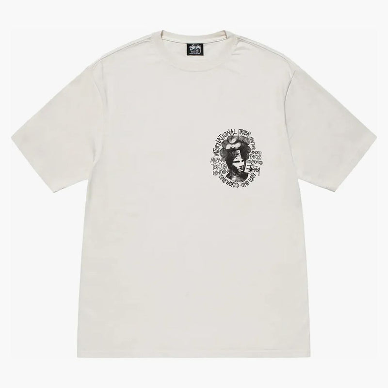 Stussy Camelot Pigment färgad t-shirt naturlig