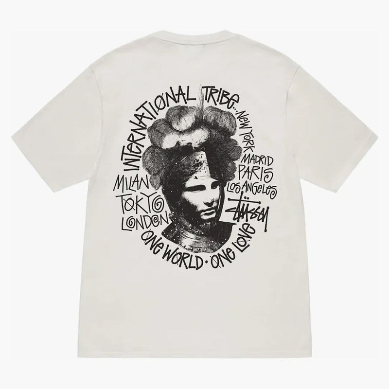 Stussy Camelot Pigment färgad t-shirt naturlig