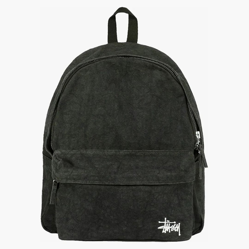 Stussy Canvas ryggsäck tvättad svart