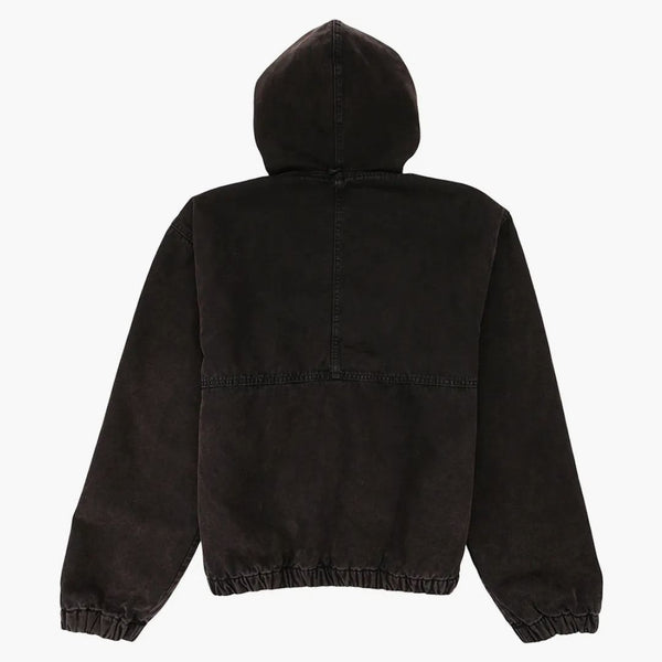Stussy Canvas Insulated Work Jacket Black