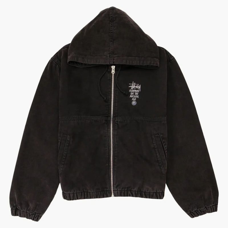 Stussy Canvas Insulated Work Jacket Black