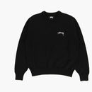 Stussy Care Label svetr černý