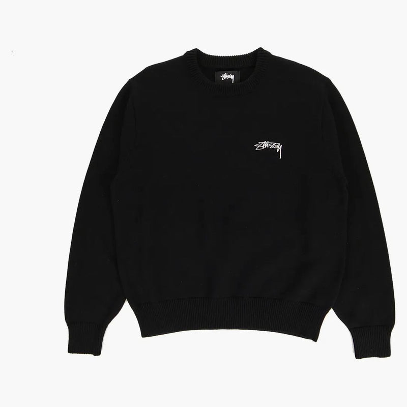 Stussy Care Label Sweater Black