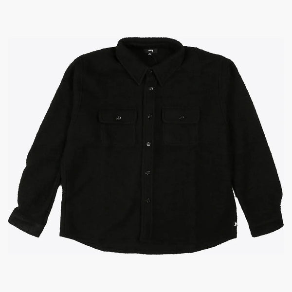 Stussy Casentino Wool Cpo Shirt Black