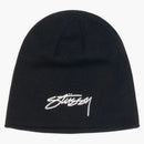 Stitch Stigned Skullcap Black Black Black