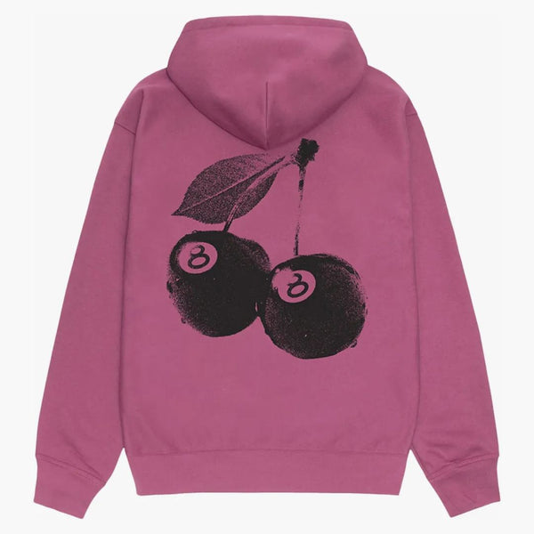 Stussy Cherries Hoodie Berry