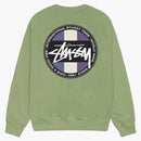 Stussy Classic Dot Crew Moss