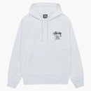 Stussy Classic Gear Hoodie Ash Heather