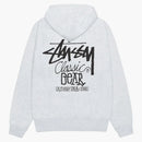Stussy Classic Gear Hoodie Ash Heather