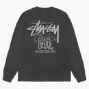 Stussy Classic Gear L/s Pigment Dyed Tee Black