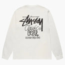 Stussy Classic Gear L/s Pigment Dyed Tee Natural
